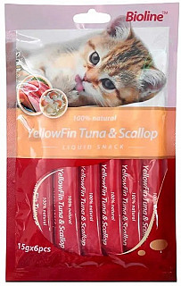 Bioline Tuna & Scallop Liquid Snack