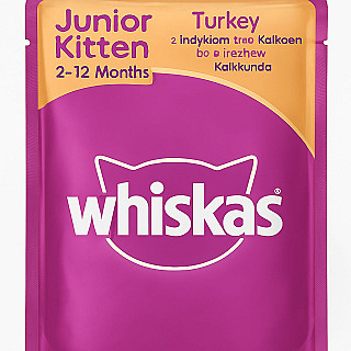 Whiskas جونیر/کیتن دیک رومي