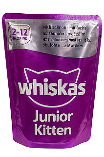 Whiskas kitten / Junior سالمون